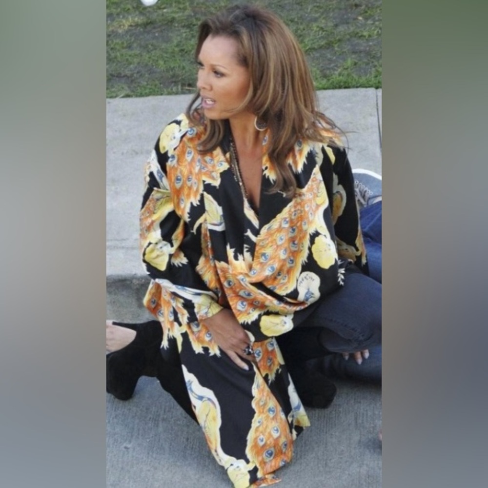 Winter Kate Peacock Kimono
